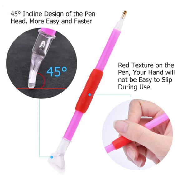 PWD Premium 140-Piece Diamond Painting Toolkit - Ships From US