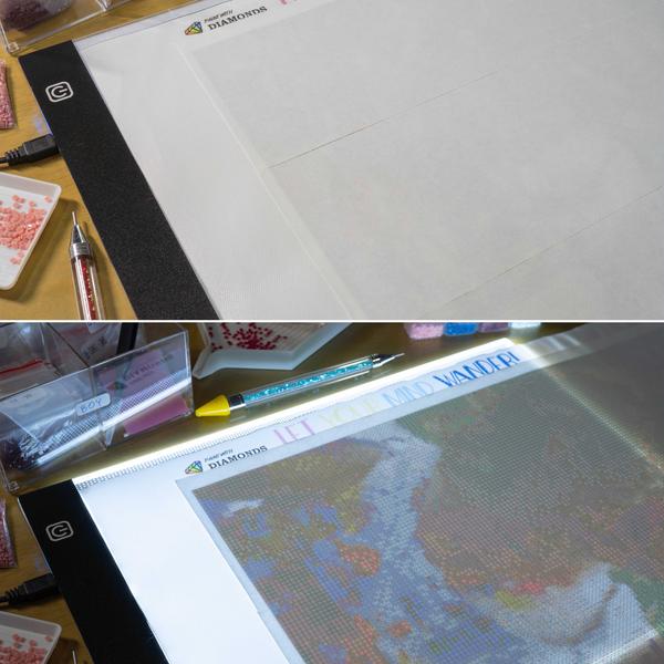 PWD Ultra-Thin 3.5mm A4 LED Light Box - Ships From US