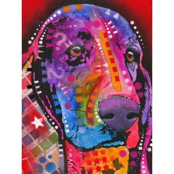 Pantone Pop Basset Hound