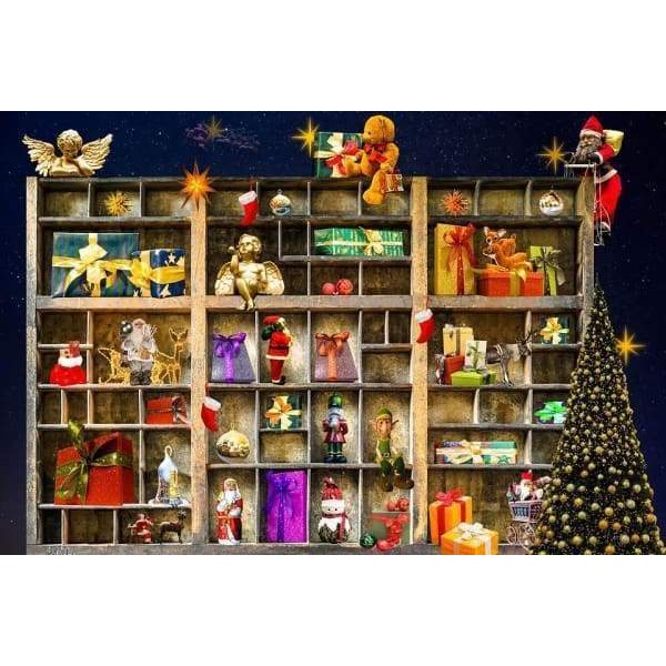 Shelves Of Ornaments