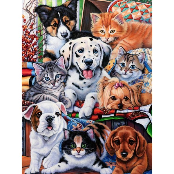 Country Pups and Kittens II