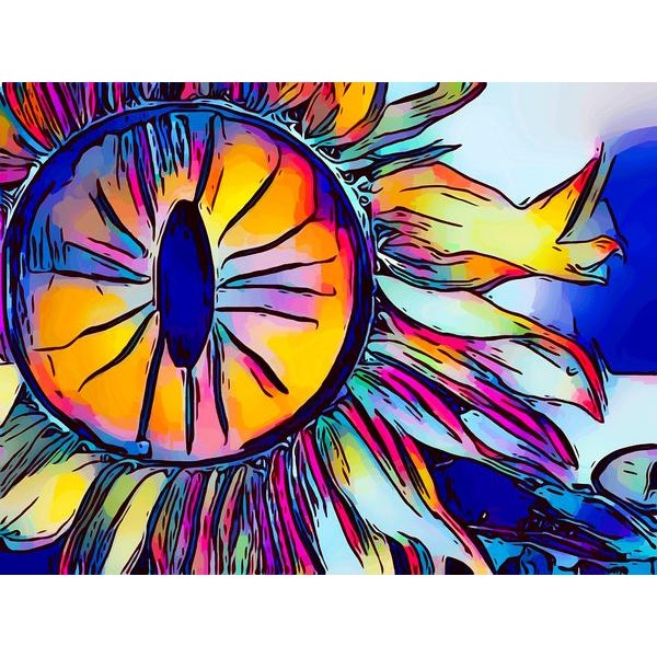 Eye Of Sunflower