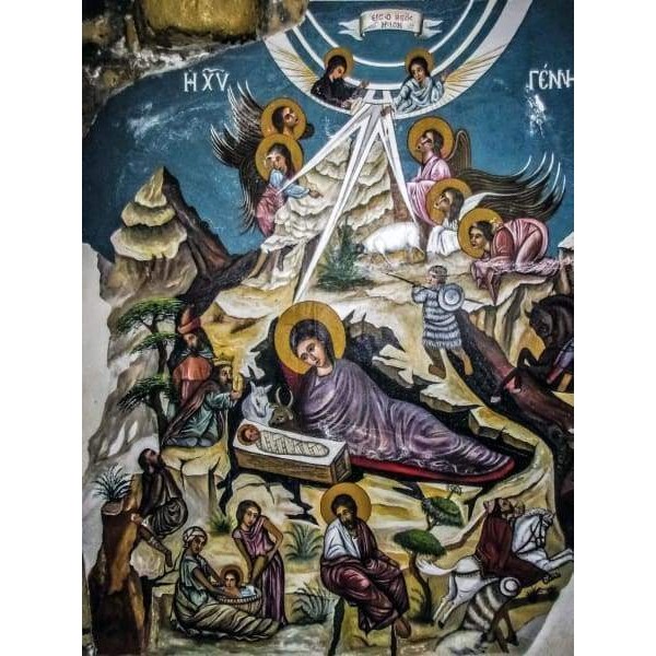 Nativity Scene Tapestry
