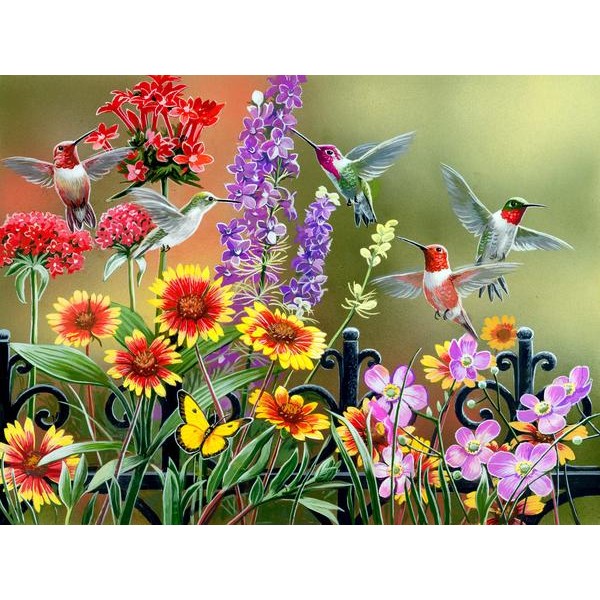 Hummingbirds - Fall Theme