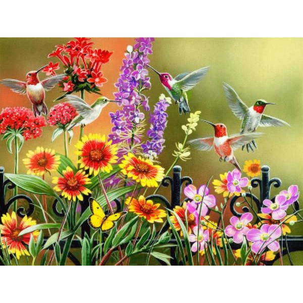 Hummingbirds - Fall Theme