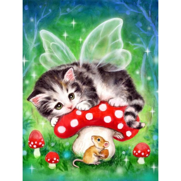 Kitten Fairy Mushroom