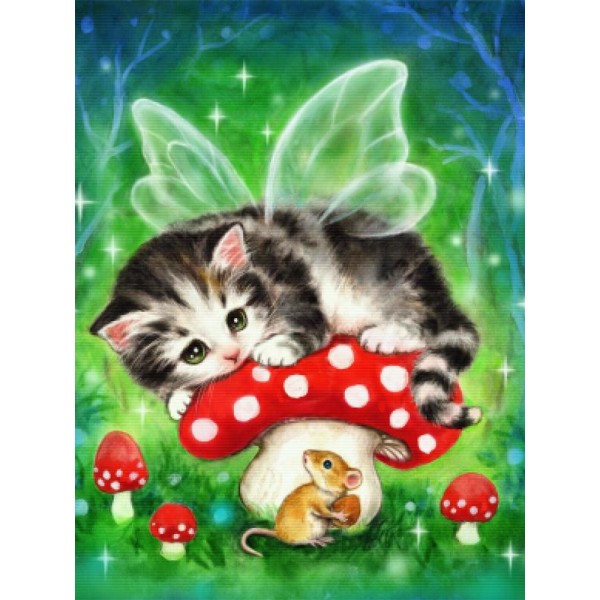 Kitten Fairy Mushroom