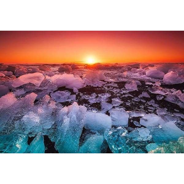 Iceland Ice Chunks
