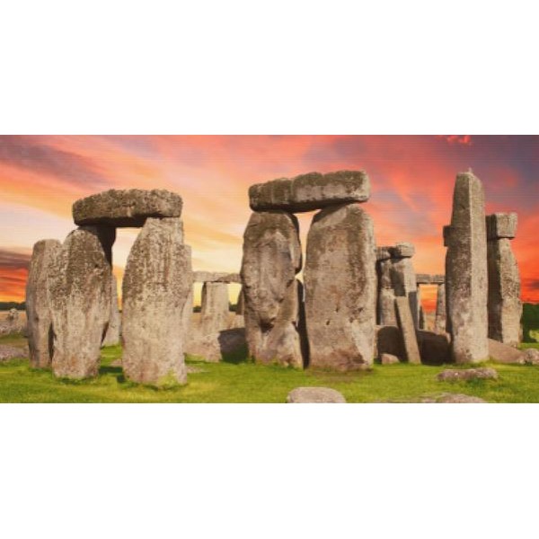 Stonehenge At Sundown