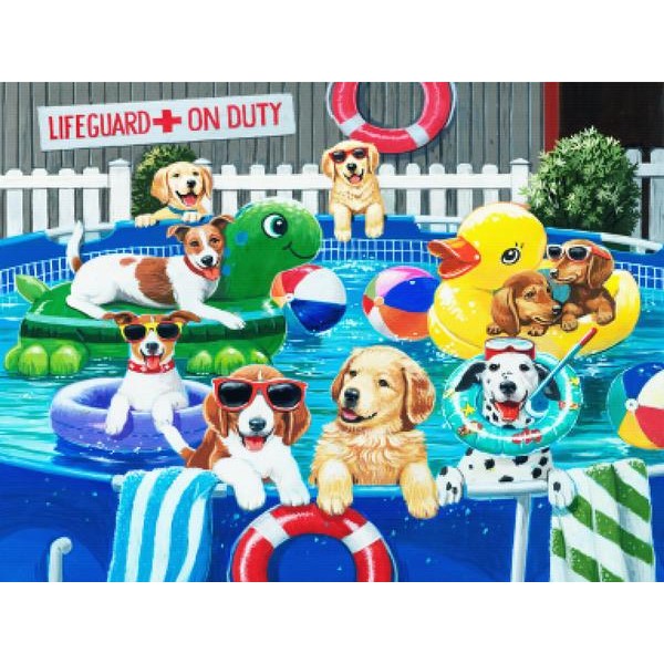 Puppy Pool Party