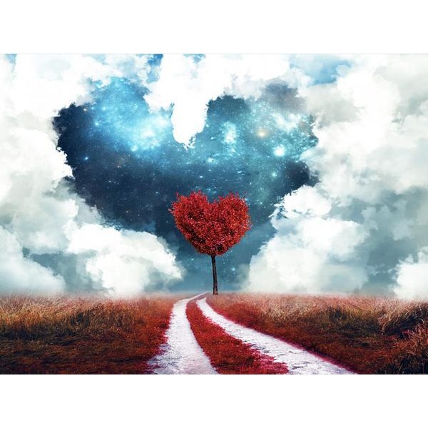 Heart Tree With Cloud