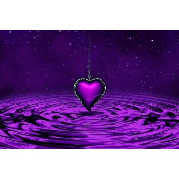Purple Heart Ripples