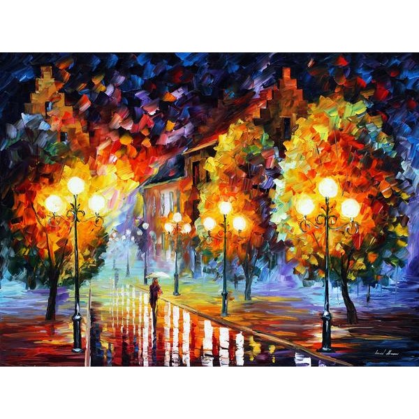 Rain In The Night City