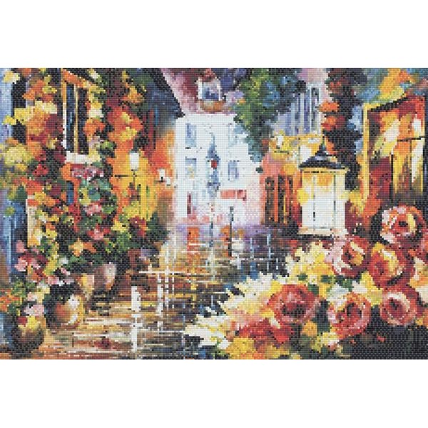 Lovely Street Of Flowers