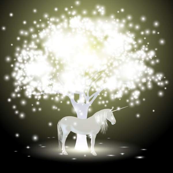 Magic Tree And Unicorn