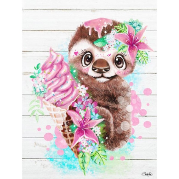 Just Chillin' Ice Cream Sloth