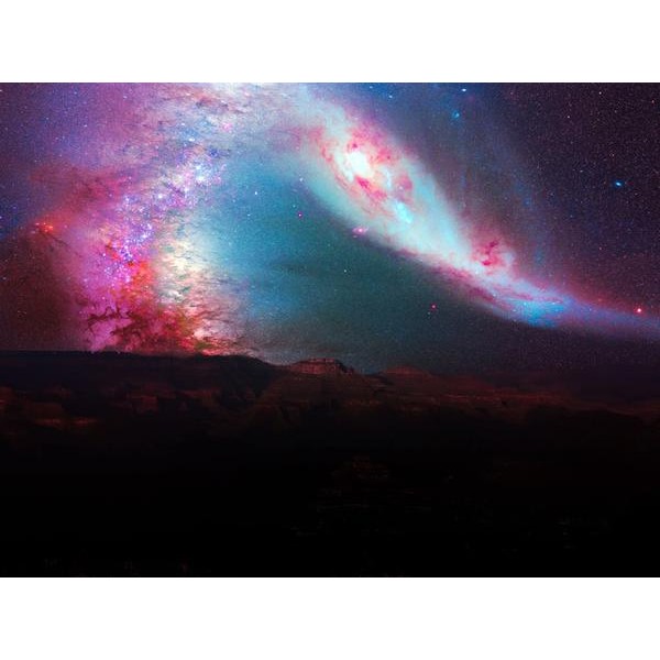 Pink Explosion In The Cosmos