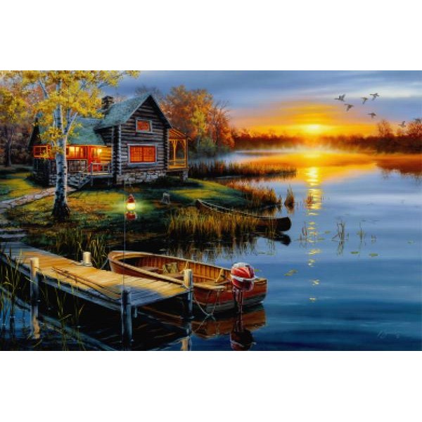 Autumn At The Lake (2-4 Day Shipping)