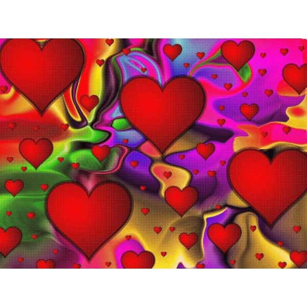 Heart Pop Art