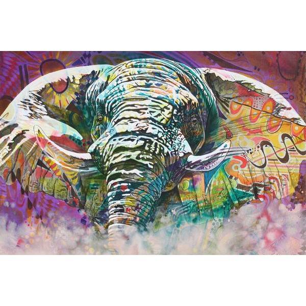 Psychedelic Elephant