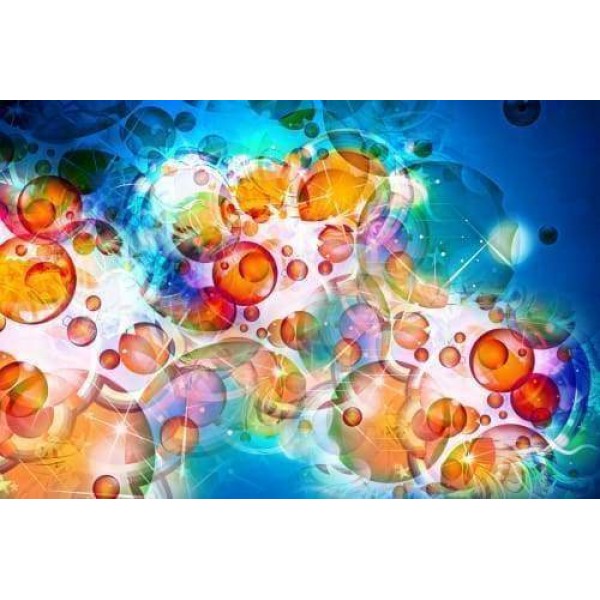 Abstract Color Bubbles