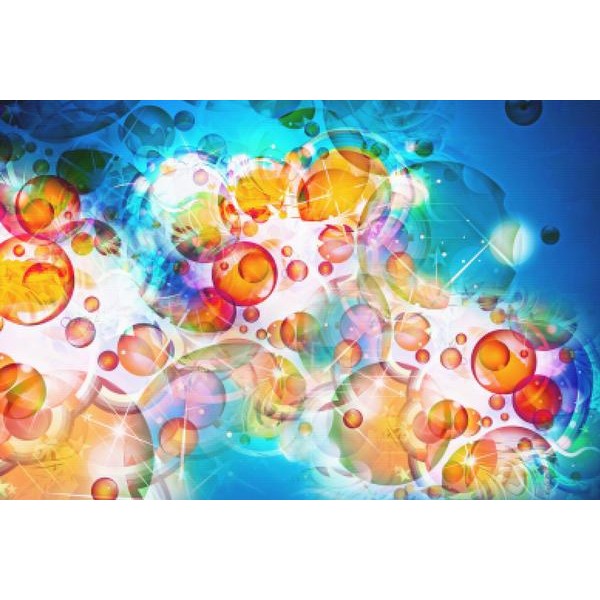Abstract Color Bubbles