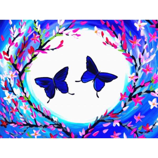 Blue Butterflies