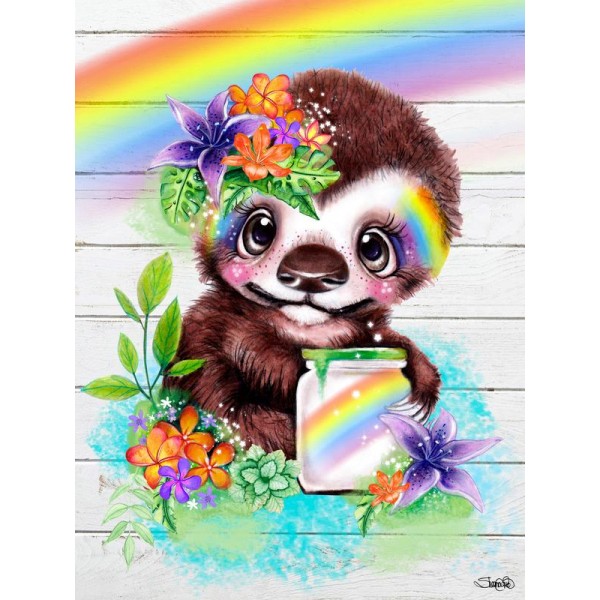 Catching Rainbows Sloth