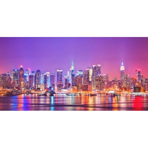 Colorful Skyline (2-4 Day Shipping)