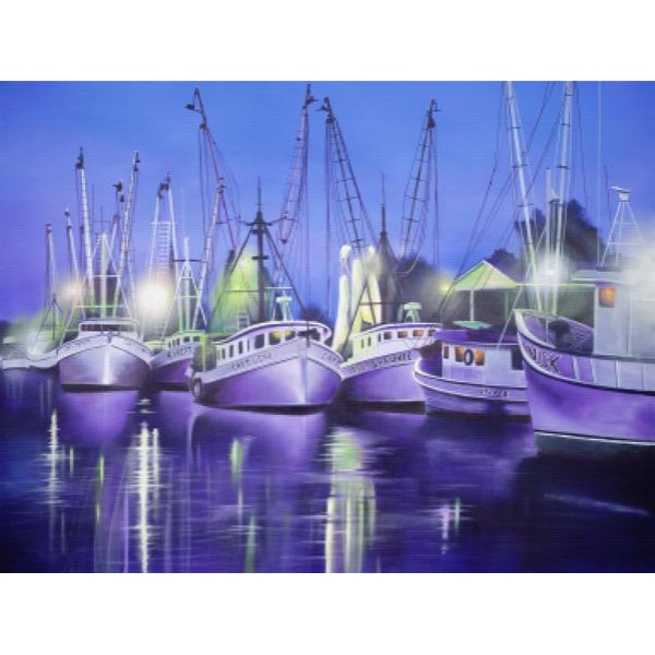 Purple Boats