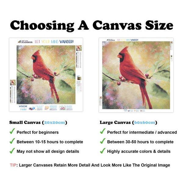 Sparkling Cardinal - Ships From US