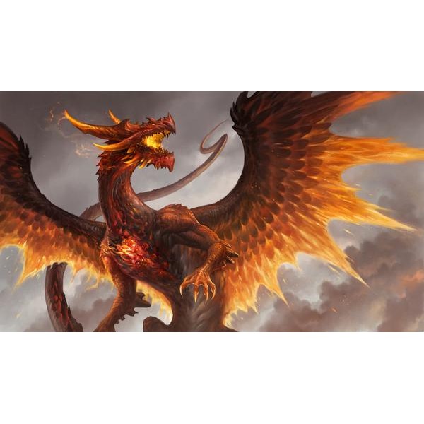 Red Crystal Dragon (2-4 Day Shipping)