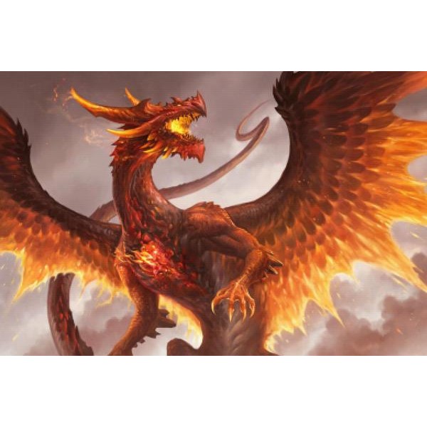 Red Crystal Dragon (2-4 Day Shipping)