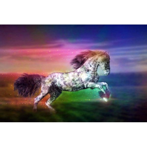 Rainbow Horse