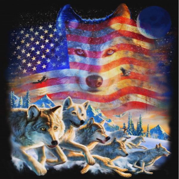 Patriotic Wolves