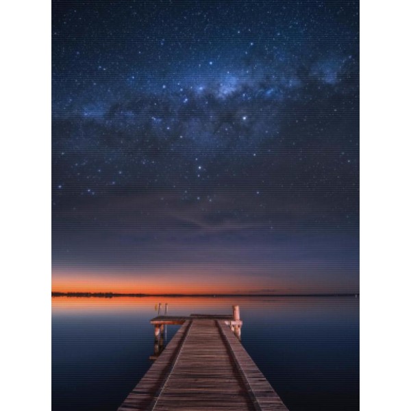 Pier Under The Stars