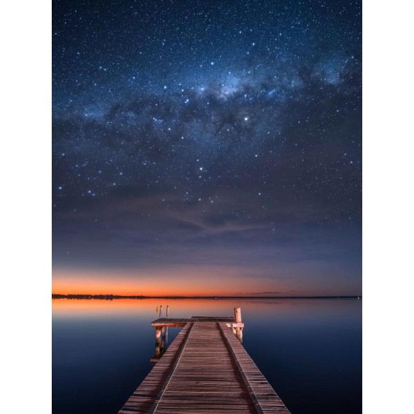 Pier Under The Stars