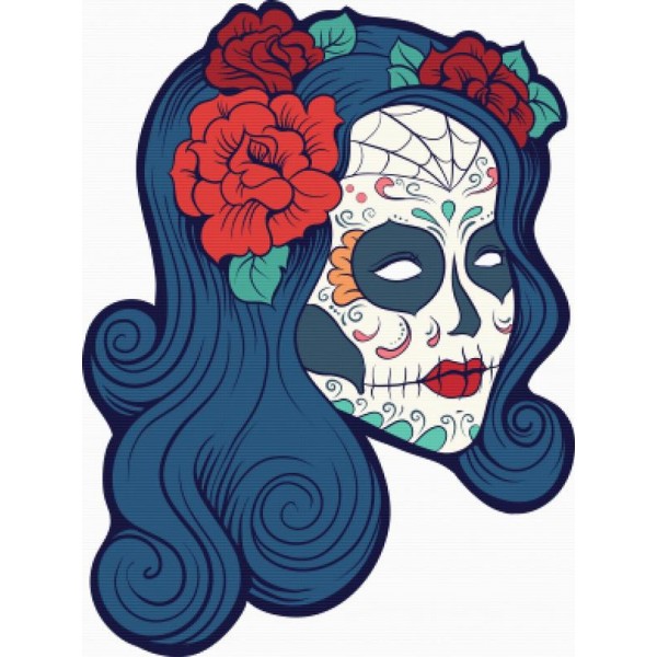 Female Sugar Skull