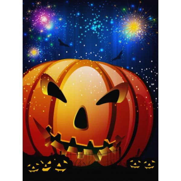 Fireworks On Halloween