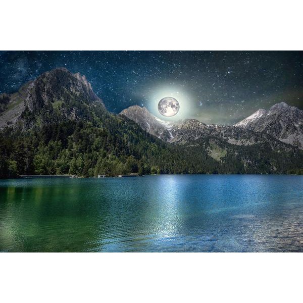 Moonlight On The Lake