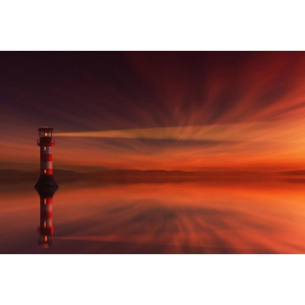 Lighthouse At Dawn
