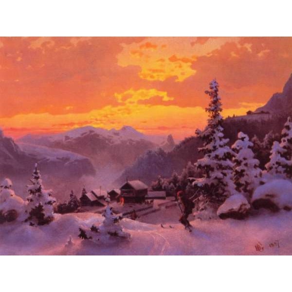 Soft Snow Landscape