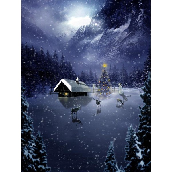 Reindeer On The Lake