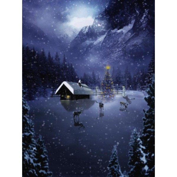 Reindeer On The Lake