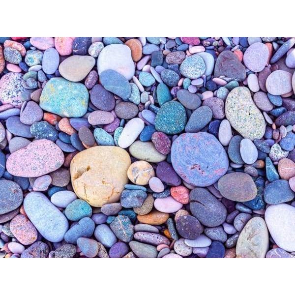 Colorful Beach Pebbles