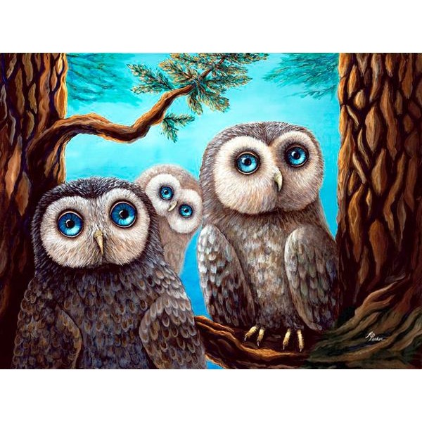 Three Little Hoots