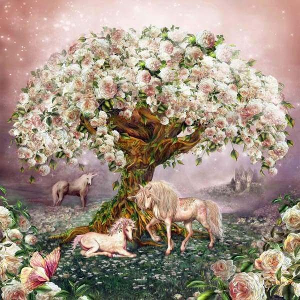 Unicorn Rose Tree