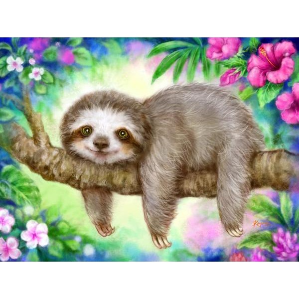 Sloth Lazy Morning