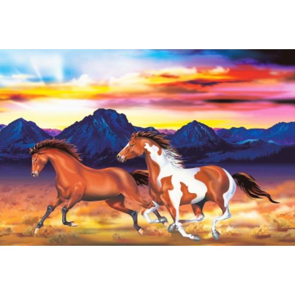 Galloping Across Prairie