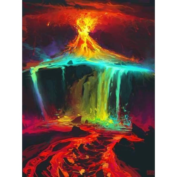 Rainbow Lava